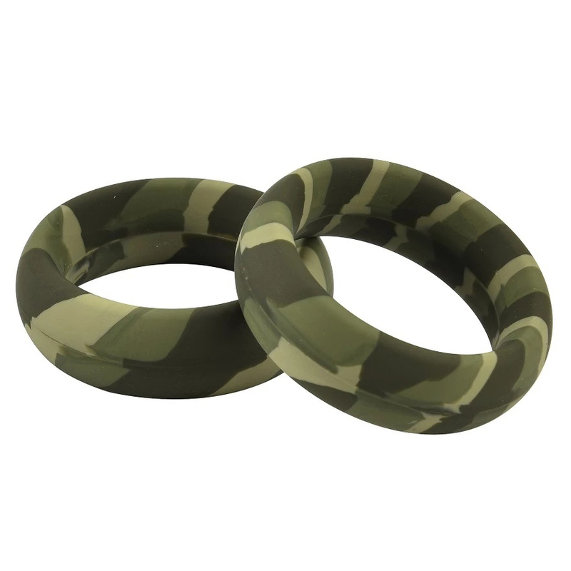 (image for) Mixed Color Silicone Penis Ring Set