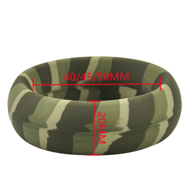 (image for) Mixed Color Silicone Penis Ring Set