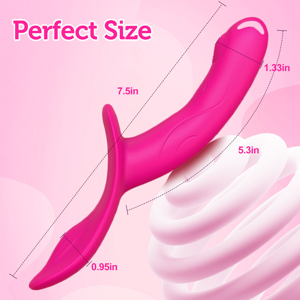 (image for) Wearable Double Vibrator Strap-on Dildo