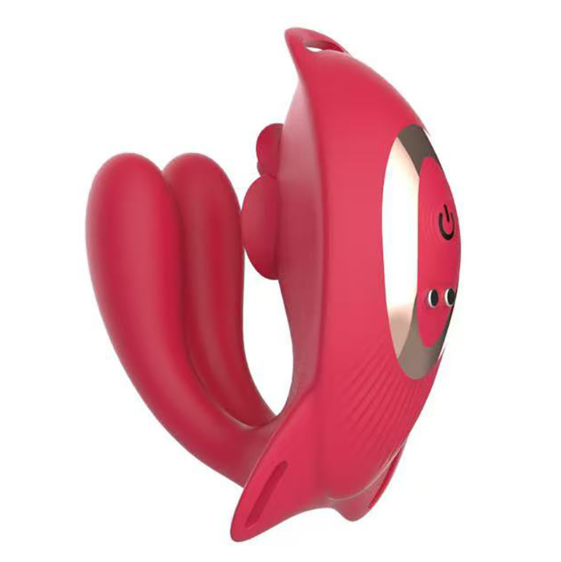 Rose Wearable Vibrator With Rabbit Ear