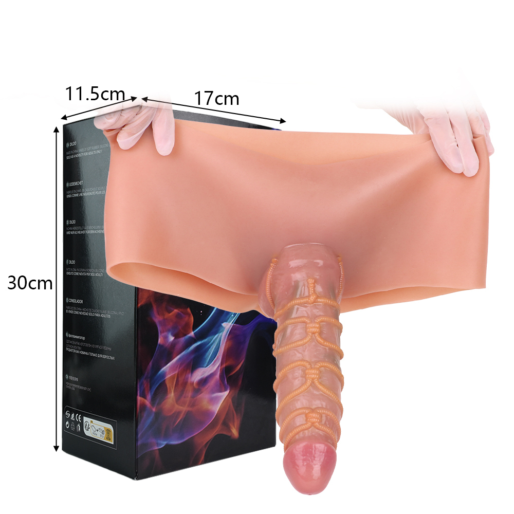 (image for) Pants With Tie Rope Hollow Penis