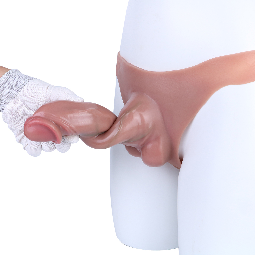 (image for) Silicone Strapon Cocksleeve Briefs