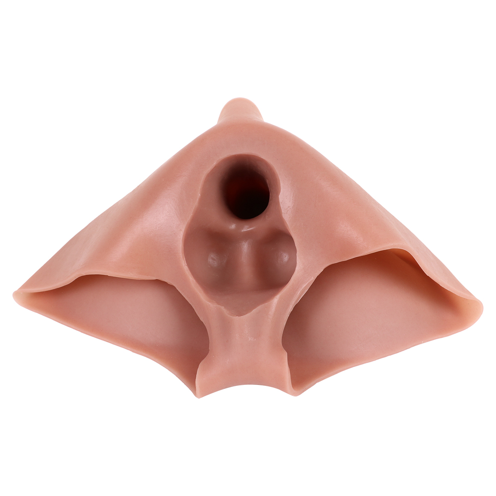 (image for) Silicone Strapon Cocksleeve Boxer Shorts