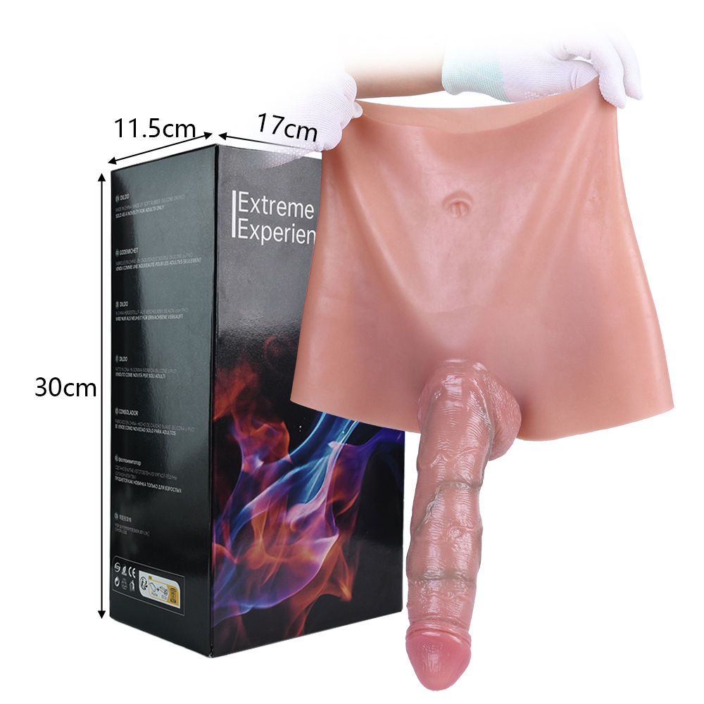 (image for) Realistic Penis Sleeve Enlarger Strapon Pants