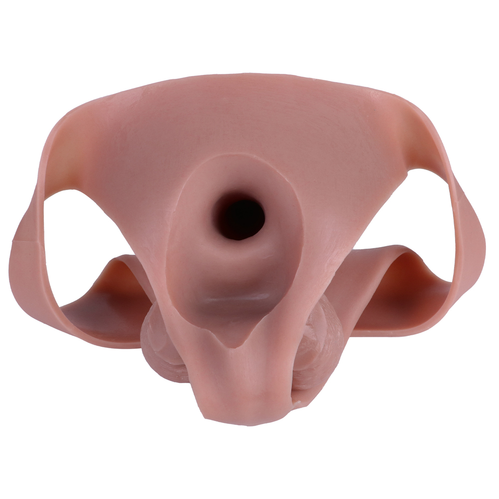 (image for) 10.5 Inches Wearable Hollow Dildo