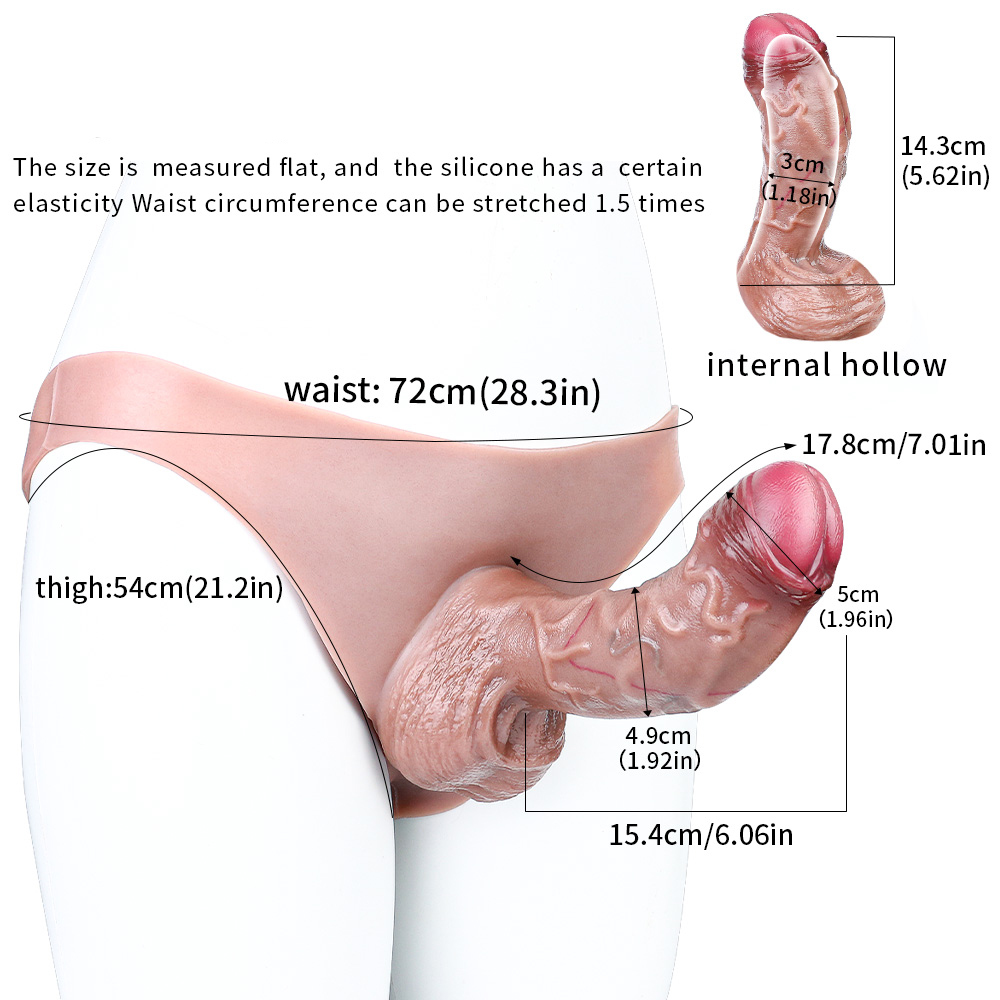 (image for) Lifelike Design Wearable Dildo Strap On