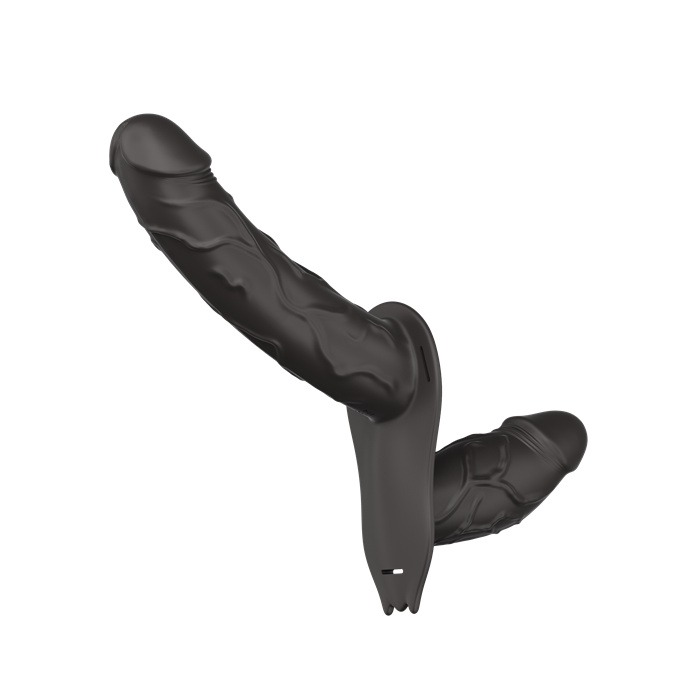 (image for) Strap On Double-Ended Vibrating Dildo