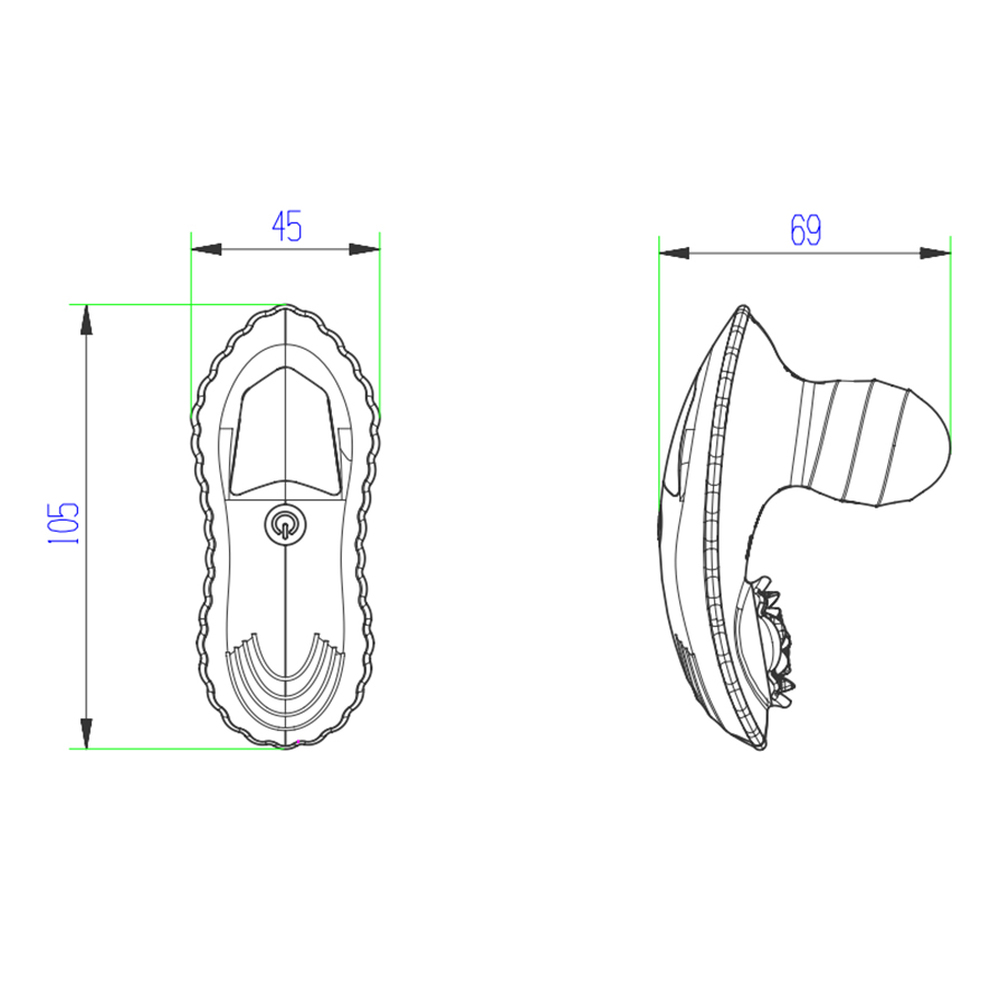 (image for) Sera Clitoris and G-spot Panty Vibrator