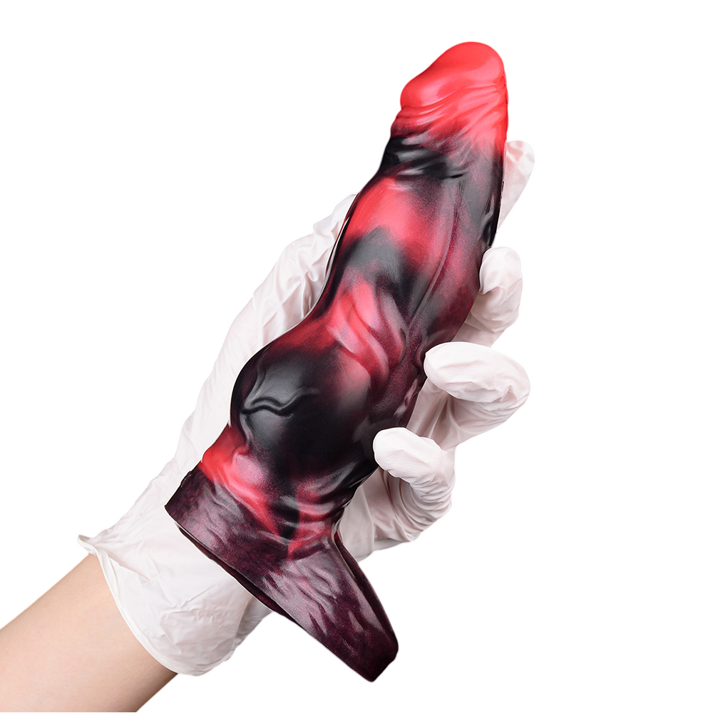 (image for) Realistic Silicone Vibrating Penis Sleeve