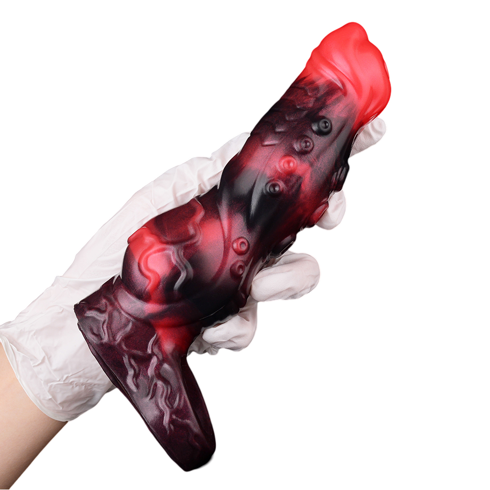 Silicone Vibrating Fantasy Penis Sleeve