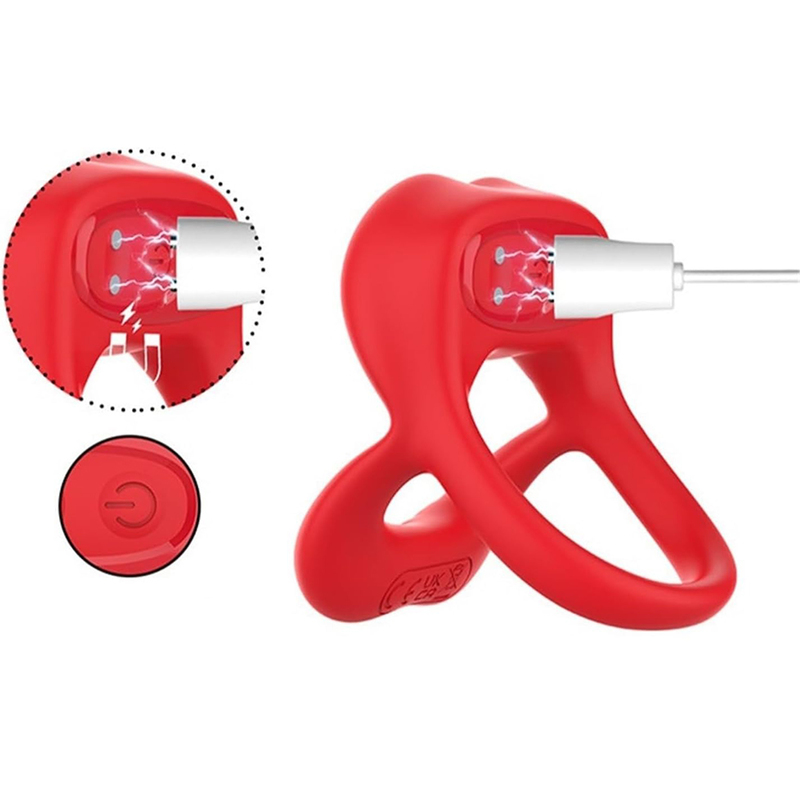 (image for) Lips Vibration Triple Cock Ring