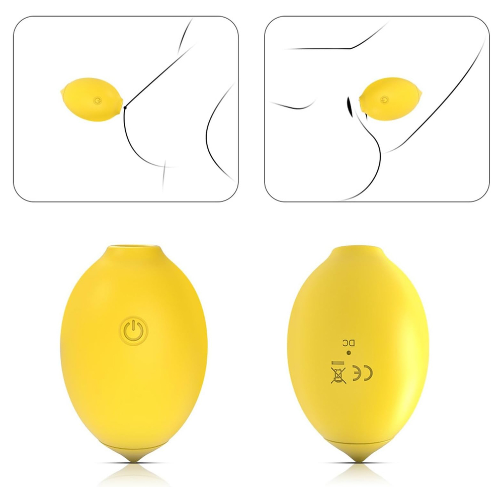 Lemon Clit Sucking Vibrator