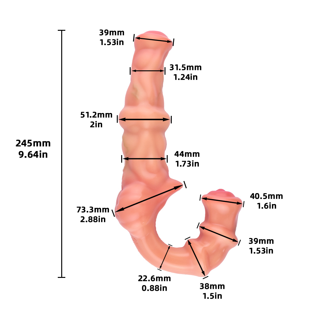 (image for) Double-headed Horse Dildo