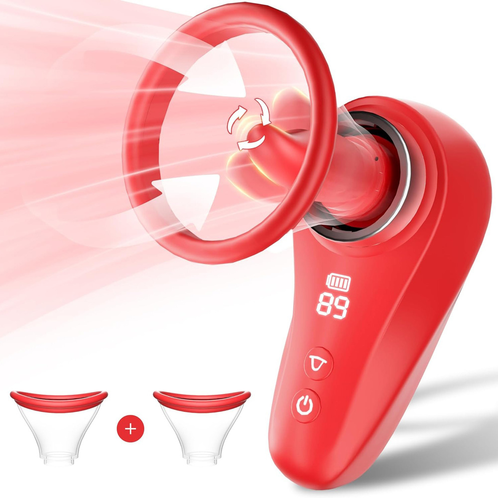 Clitoral Sucking Vibrator with 2 Covers