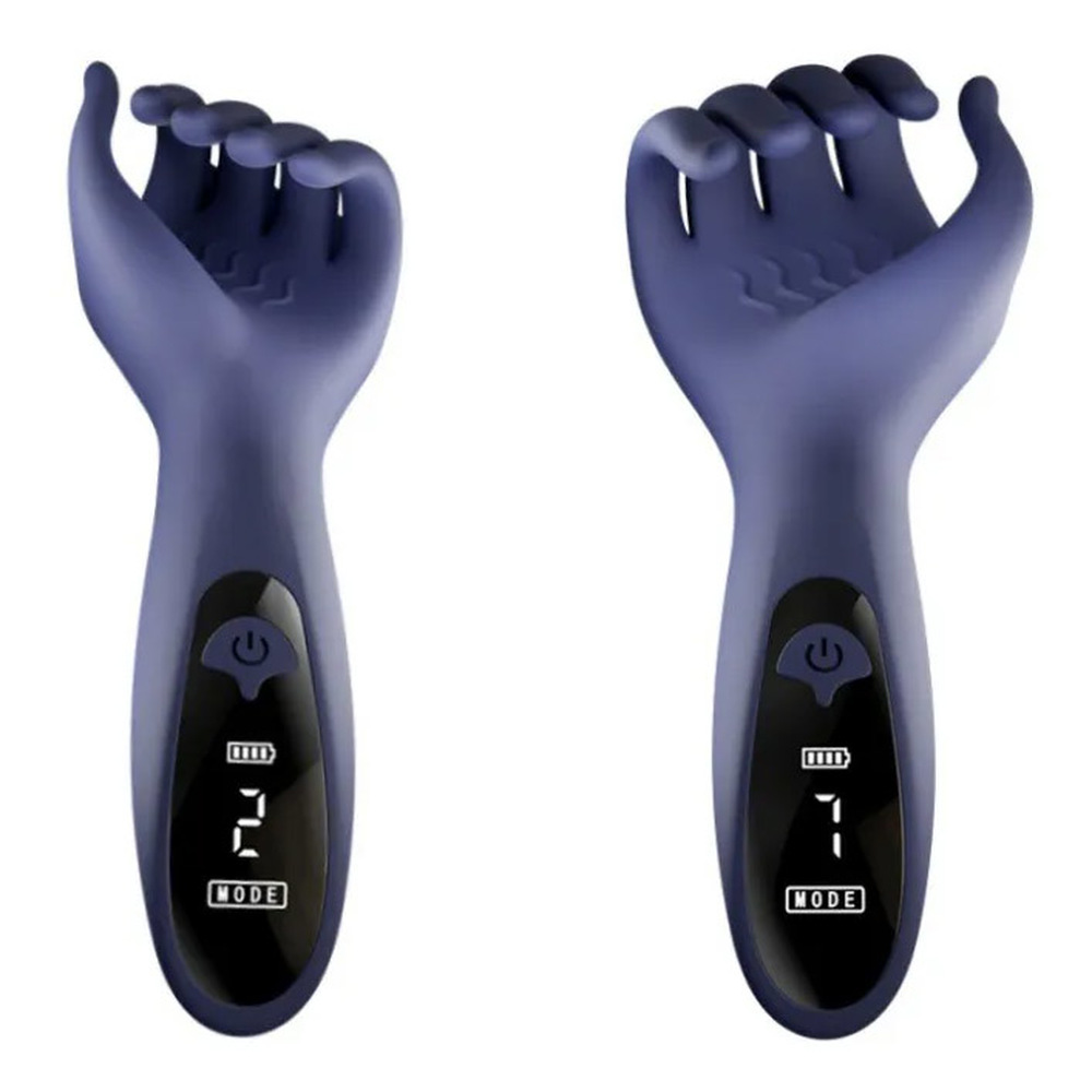Hand Shaped Five Fingers Male Glans Training