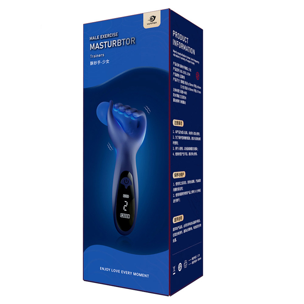 (image for) Hand Shaped Five Fingers Male Glans Training