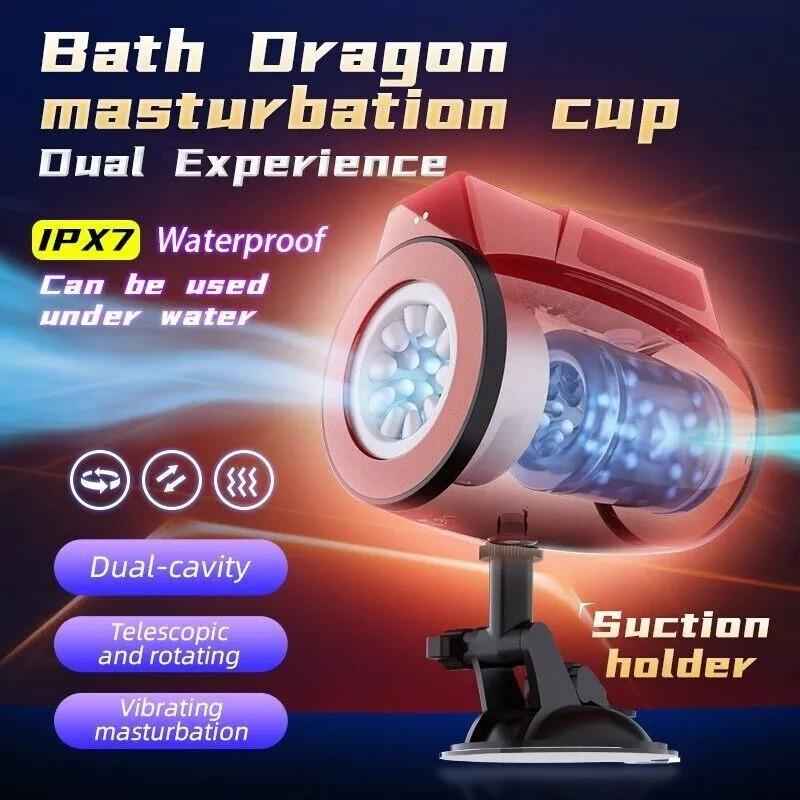(image for) Dual Hole Automatic Male Masturbator