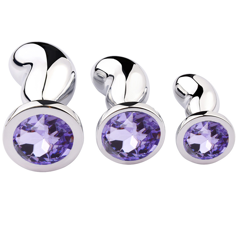 (image for) Metal Diamond Prostate Butt Plug