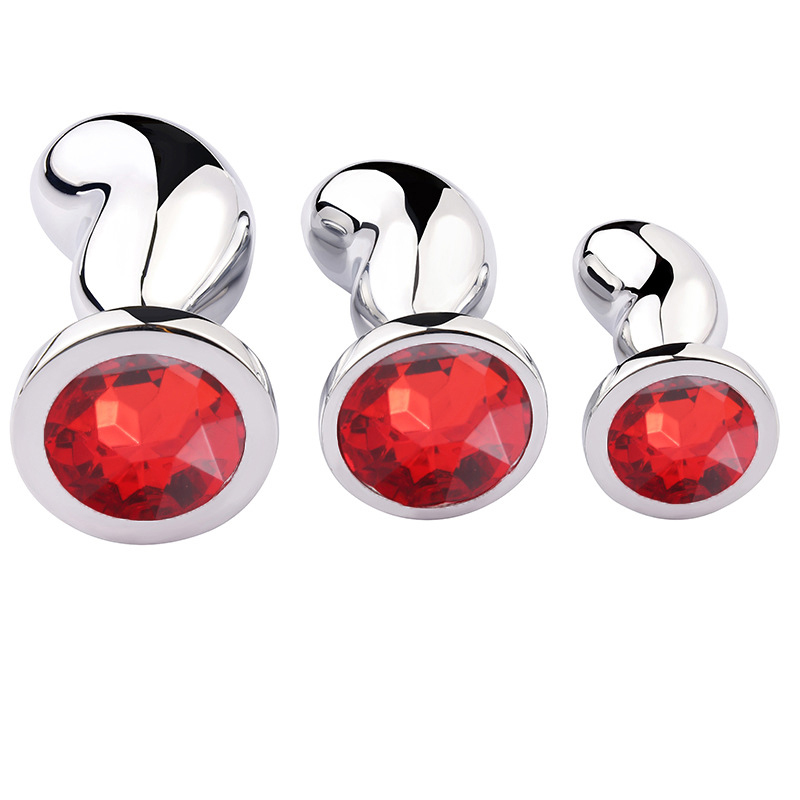 (image for) Metal Diamond Prostate Butt Plug