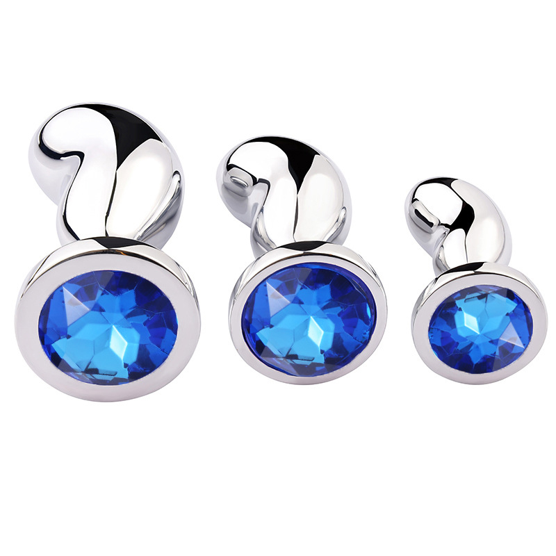 (image for) Metal Diamond Prostate Butt Plug