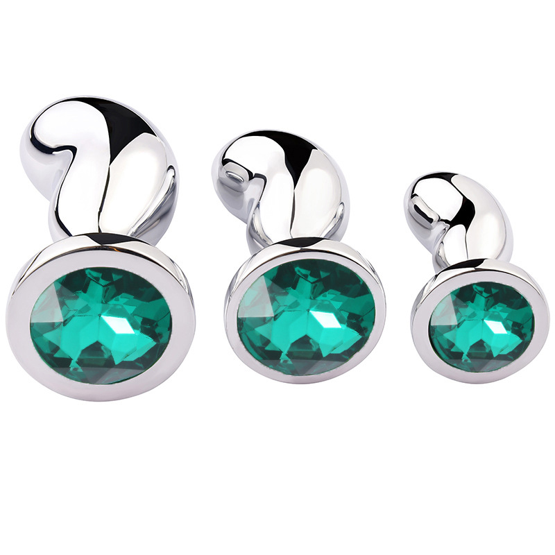 (image for) Metal Diamond Prostate Butt Plug