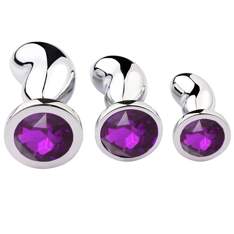 (image for) Metal Diamond Prostate Butt Plug