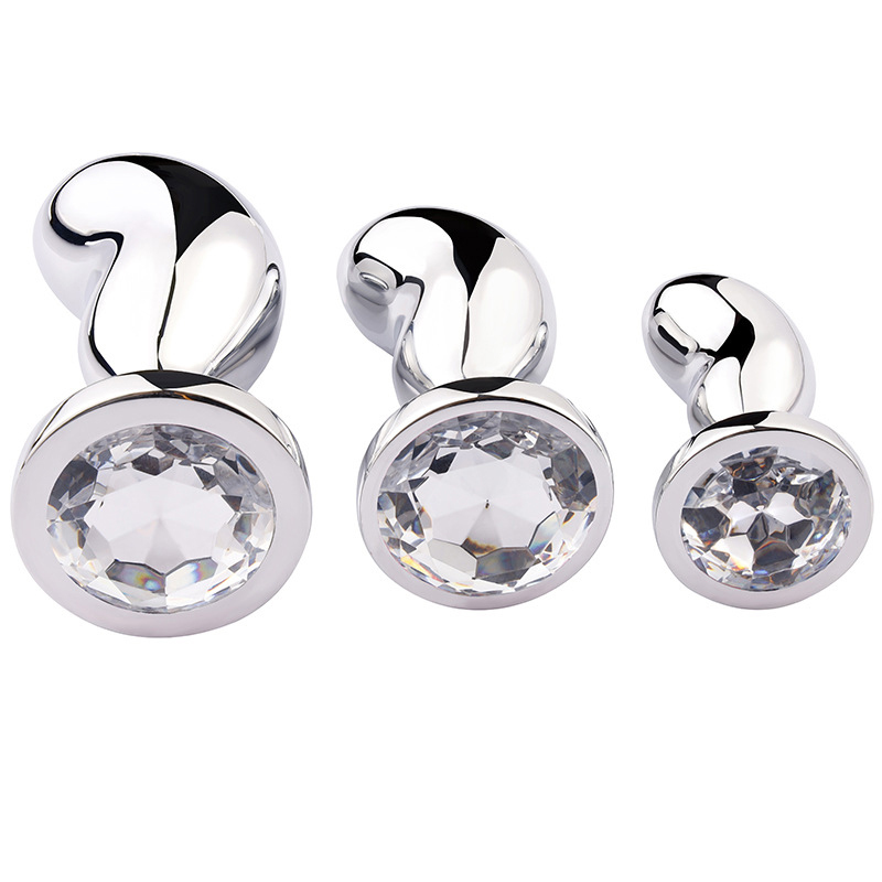 (image for) Metal Diamond Prostate Butt Plug