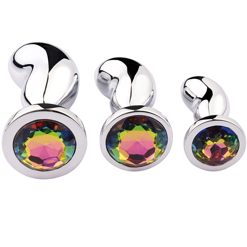(image for) Metal Diamond Prostate Butt Plug