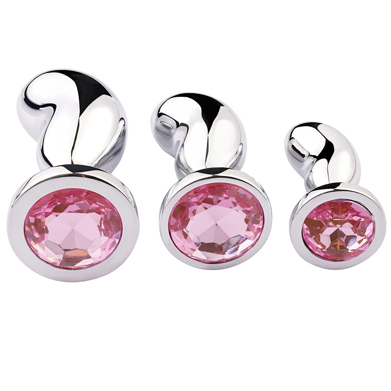 (image for) Metal Diamond Prostate Butt Plug