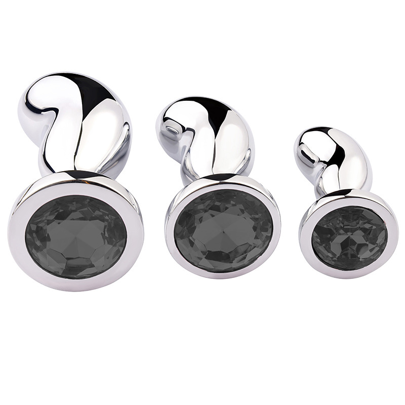 (image for) Metal Diamond Prostate Butt Plug