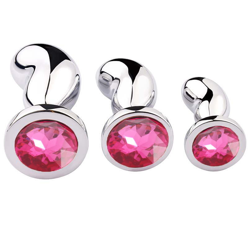 (image for) Metal Diamond Prostate Butt Plug