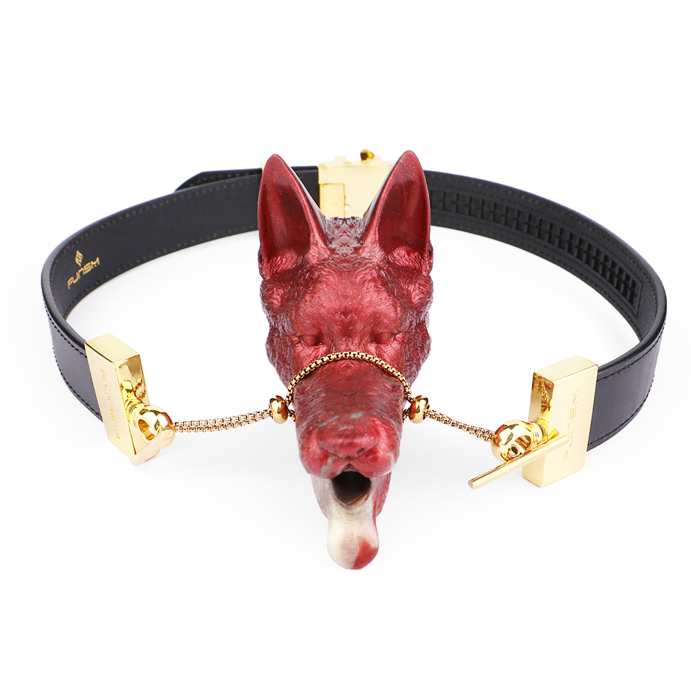(image for) Fantasy Mouth Opener Gag - Wolf Head