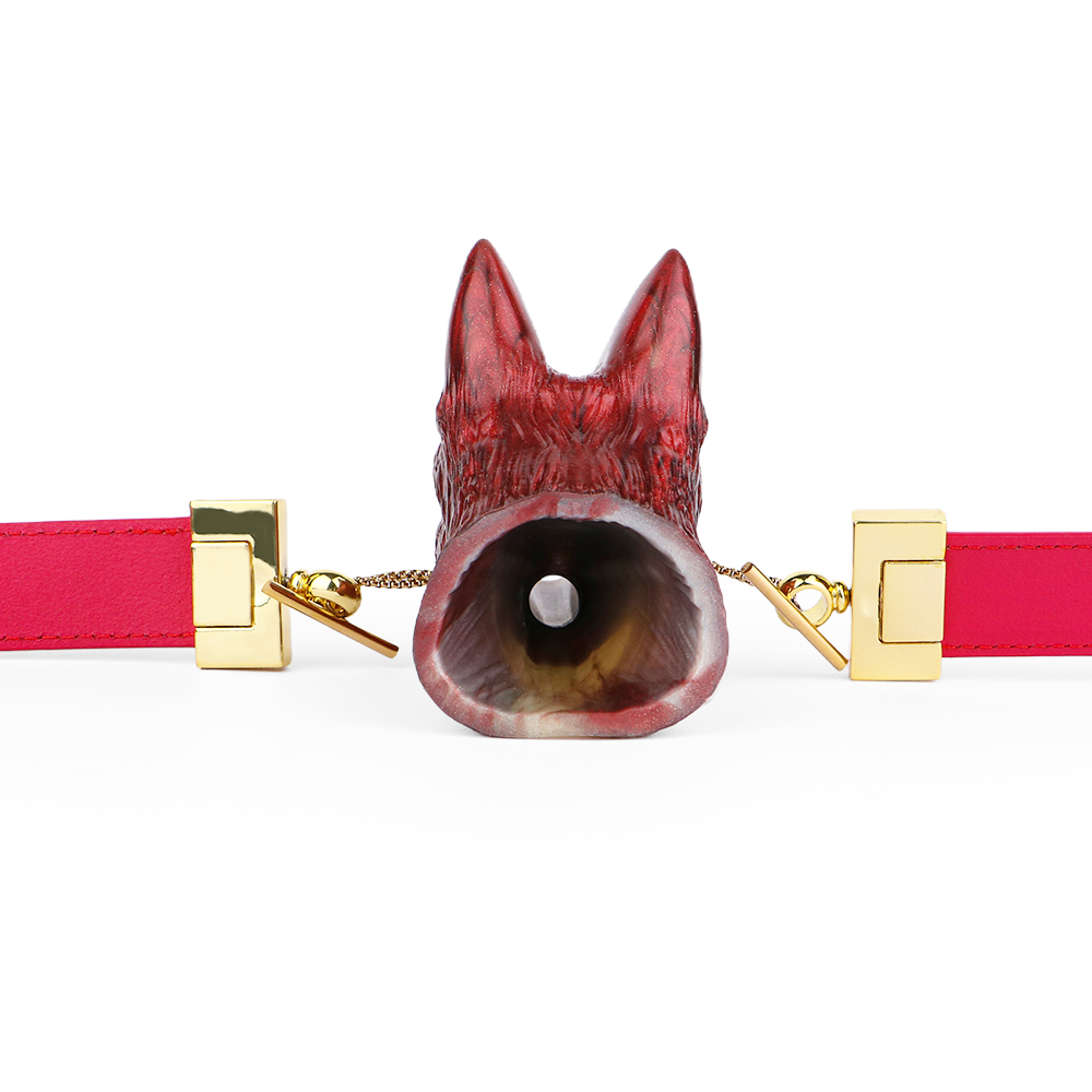 (image for) Fantasy Mouth Opener Gag - Wolf Head