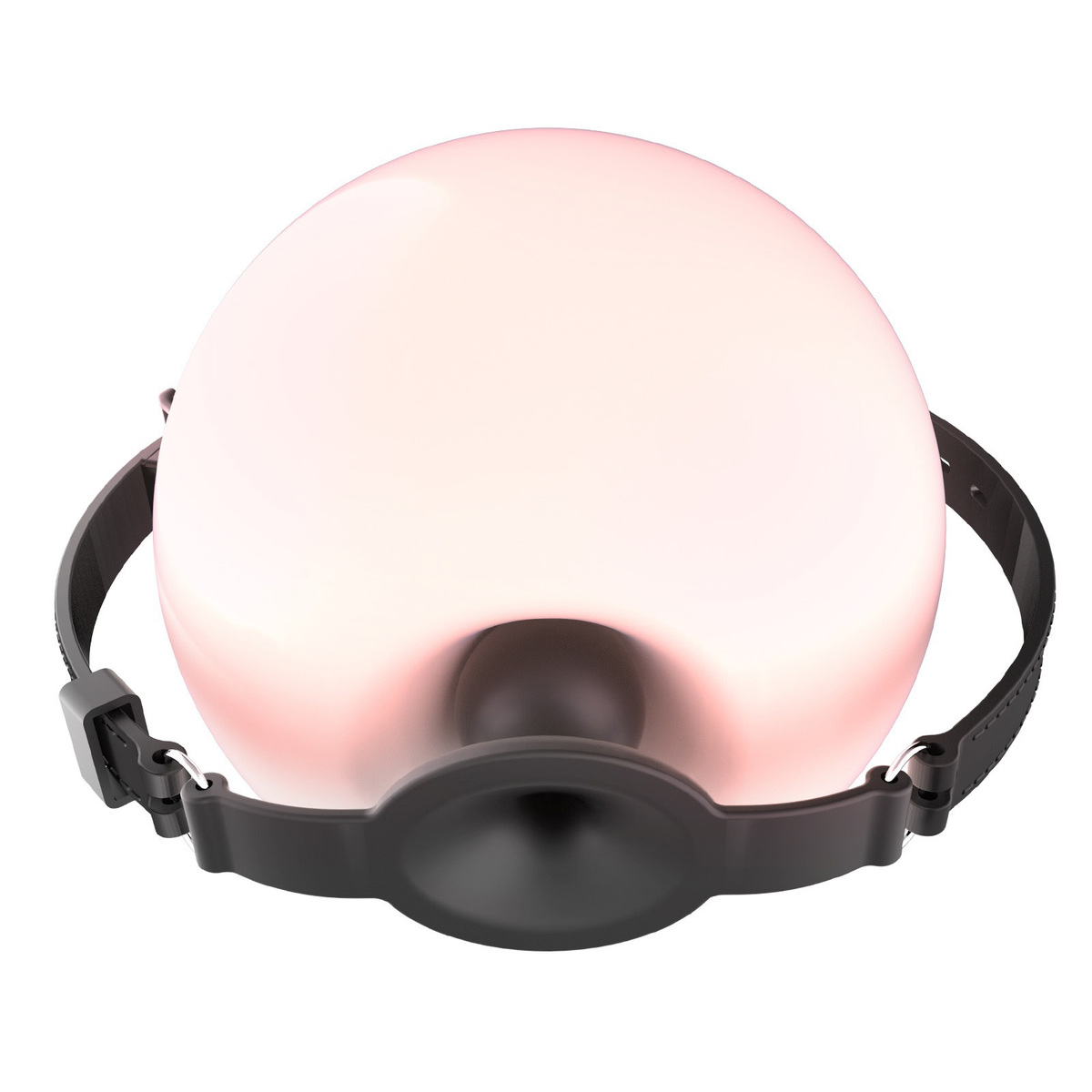 (image for) Silicone Harness Hollow Ball Gag