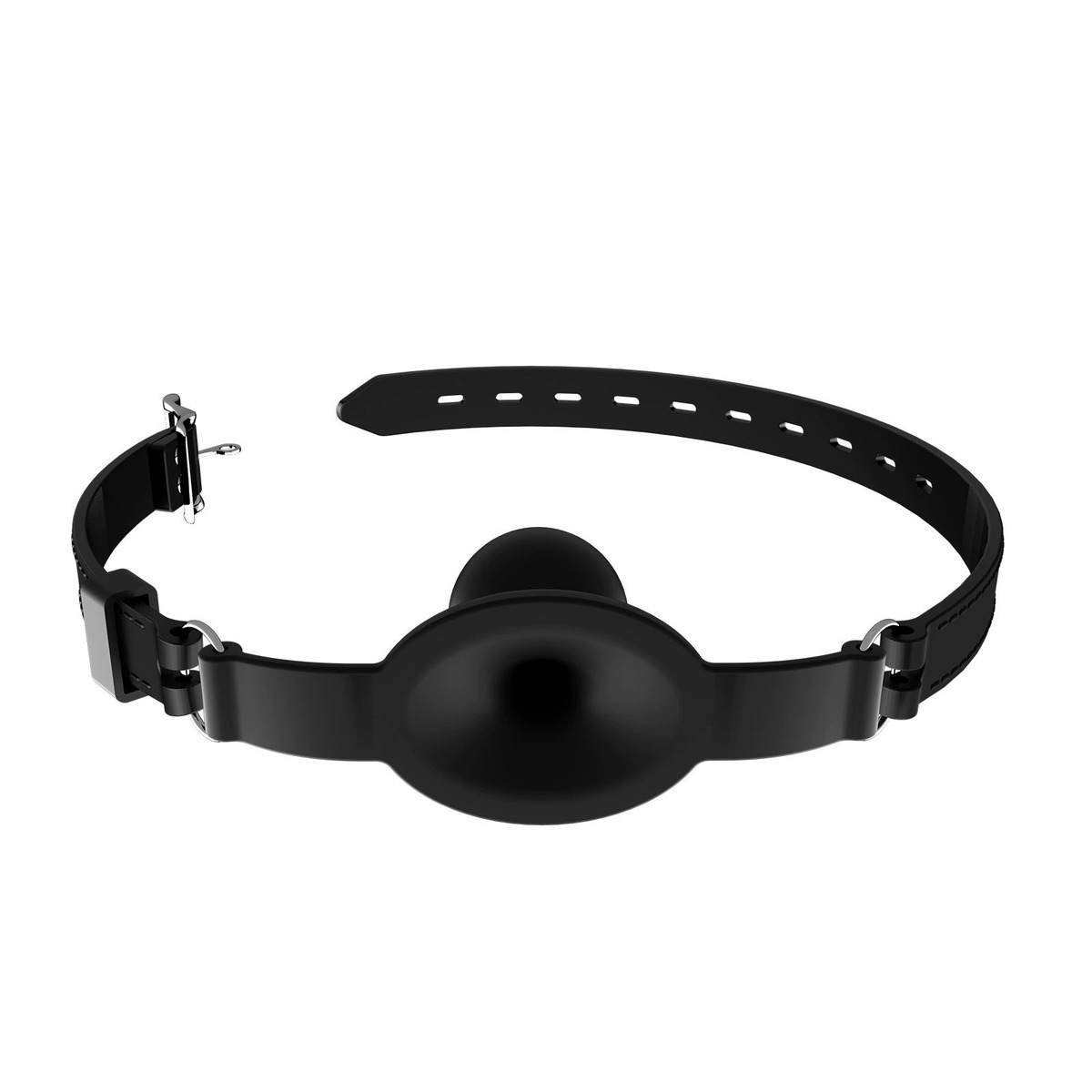 (image for) Silicone Harness Hollow Ball Gag