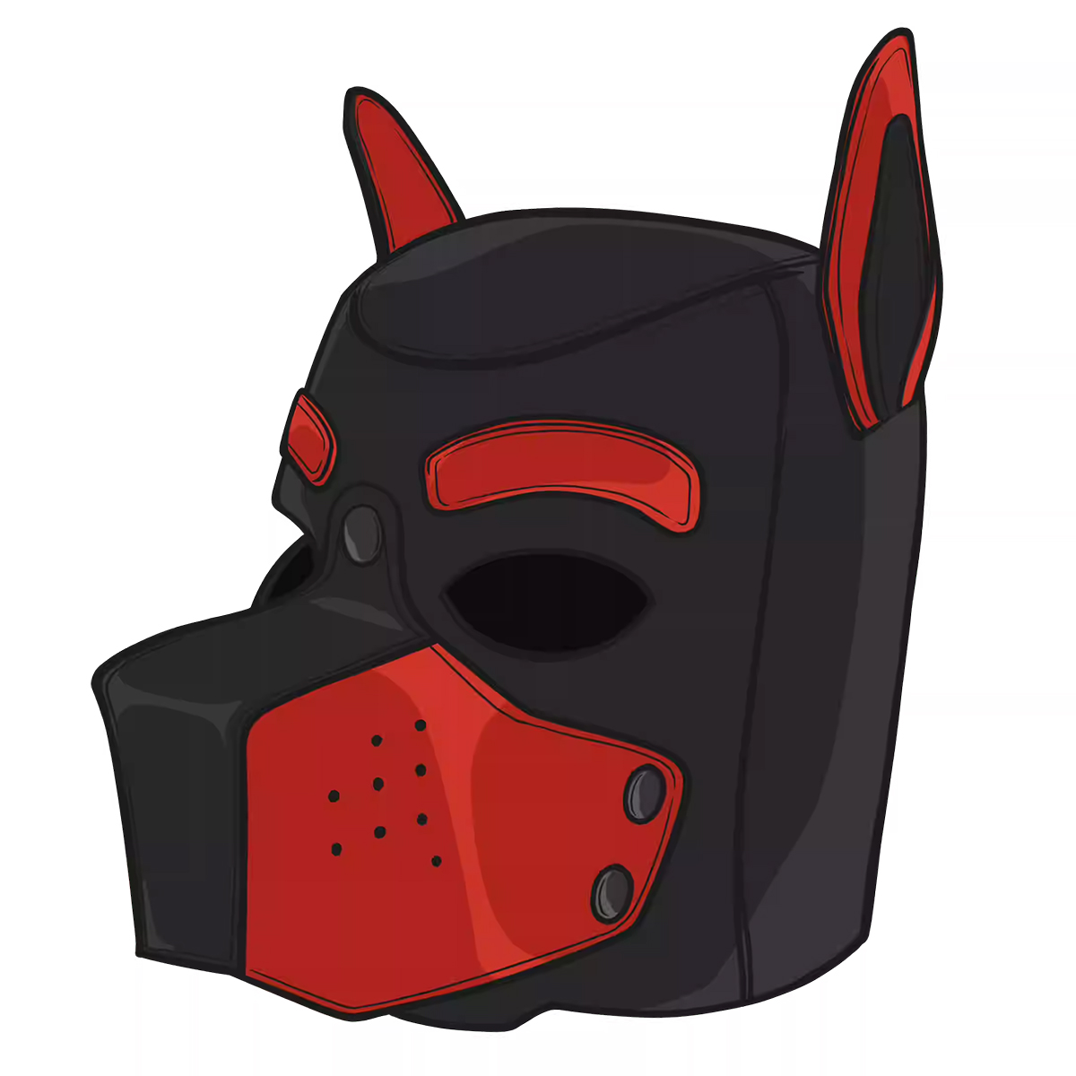 (image for) Pet Play Puppy Hood Mask