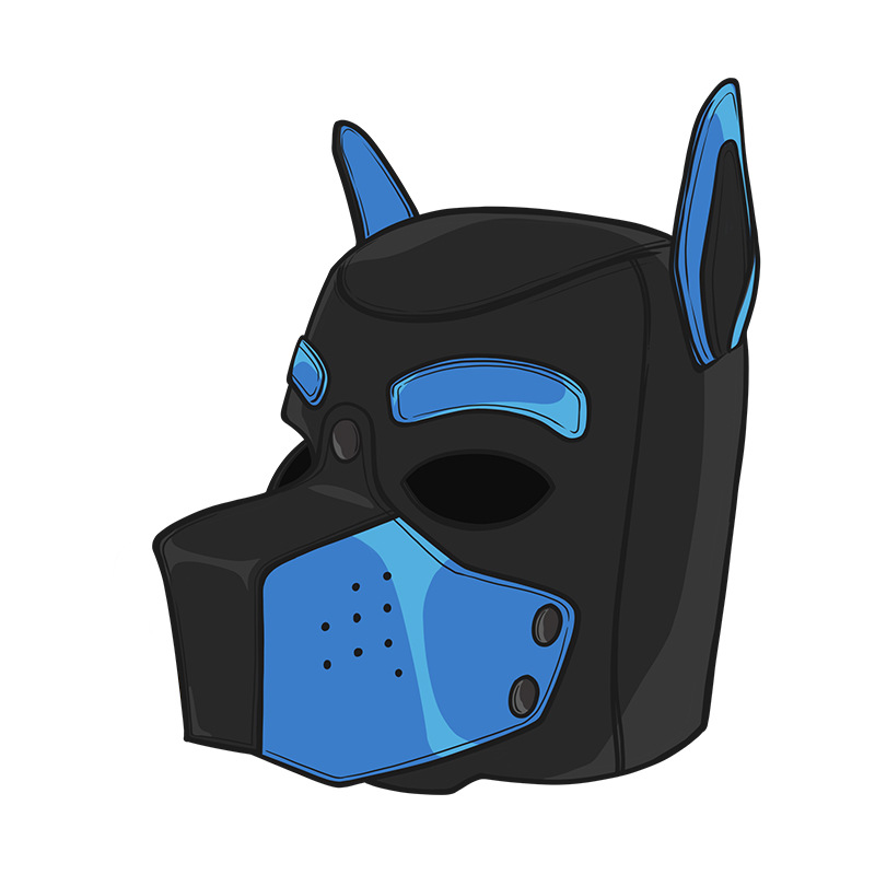 (image for) Pet Play Puppy Hood Mask