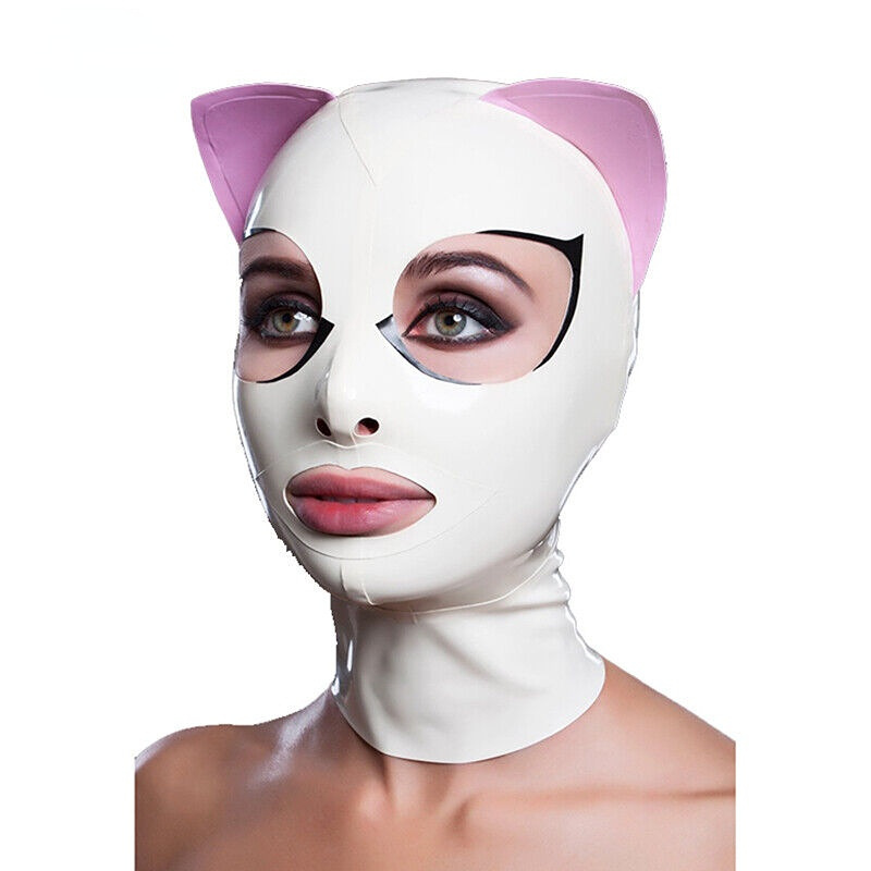 (image for) Latex Hood with Cat Ears