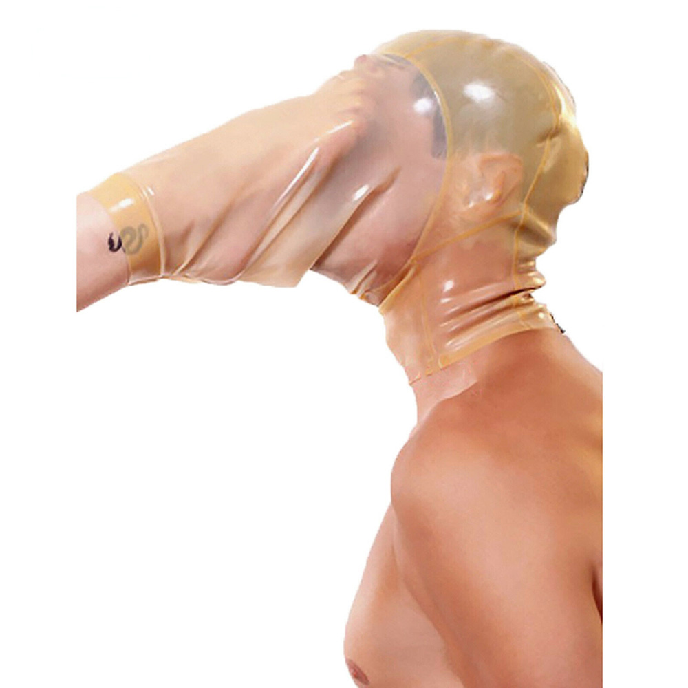 Latex Mask Hood for Foot Fetish