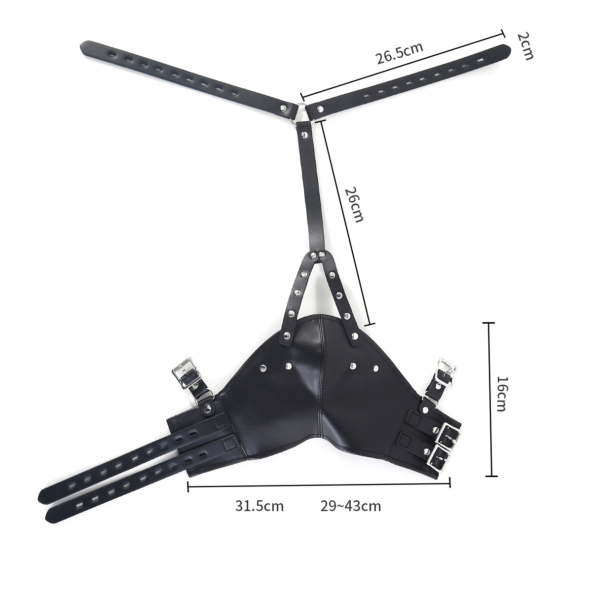 (image for) Y Shape Band Mask With Breathable Gag