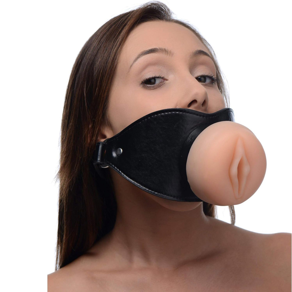 (image for) Pussy Face Oral Sex Mouth Gag