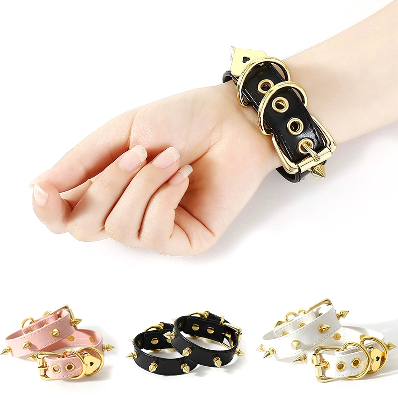 Punk Style Spike Handcuffs