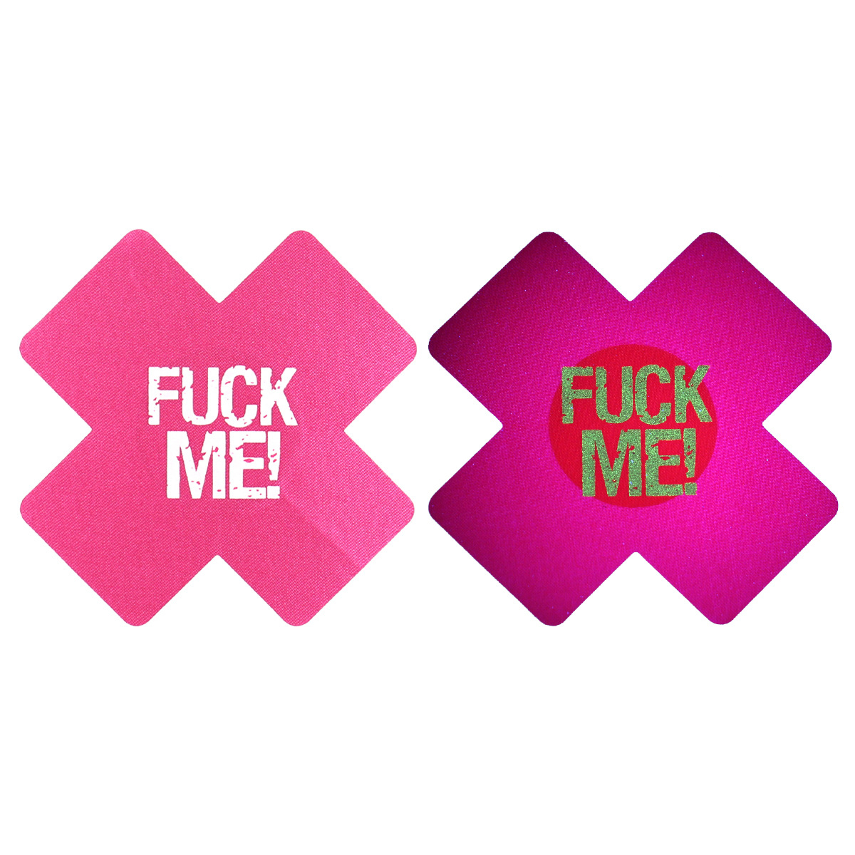 (image for) Glow In The Dark Fuck Me Nipple Pasties