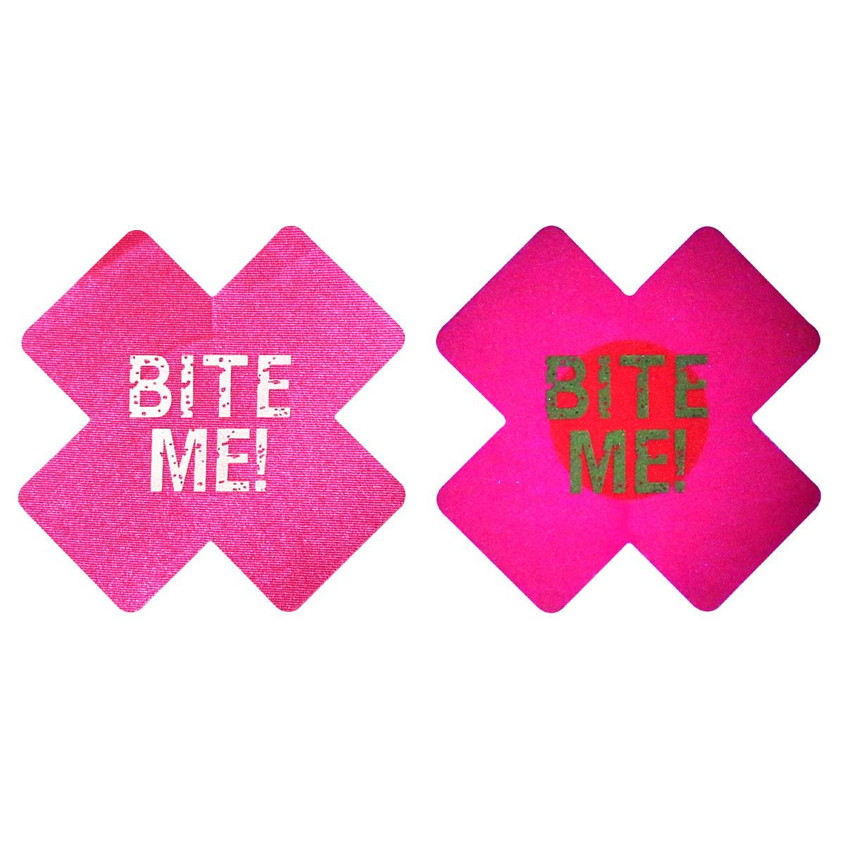 (image for) Glow In The Dark Bite Me Nipple Pasties