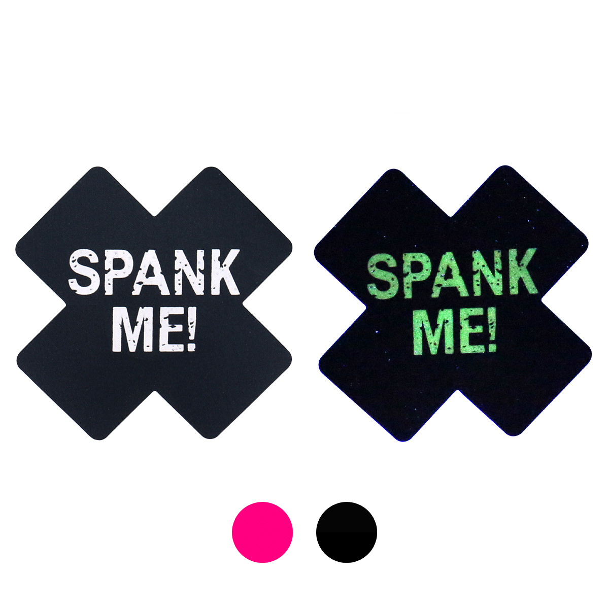 Glow In The Dark Spank Me Nipple Stickers