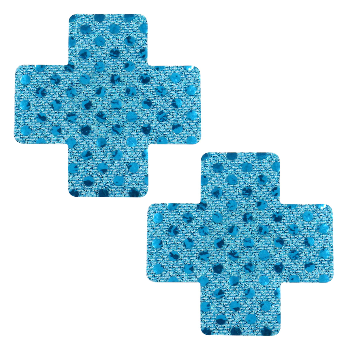 (image for) Sequin Cross Nipple Pasties