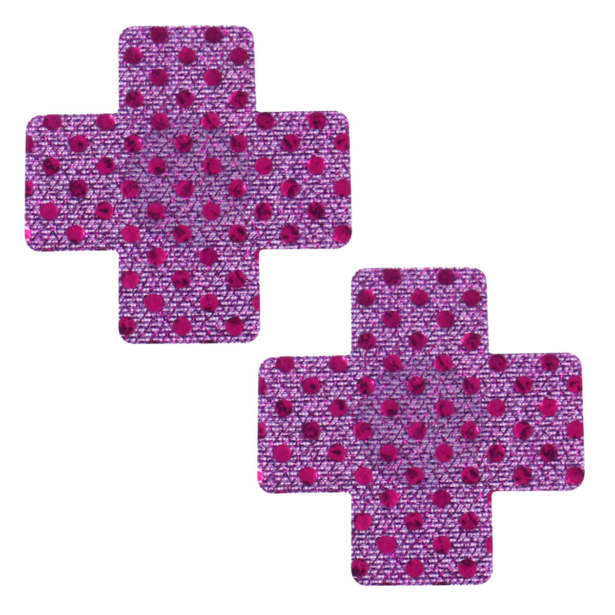 (image for) Sequin Cross Nipple Pasties