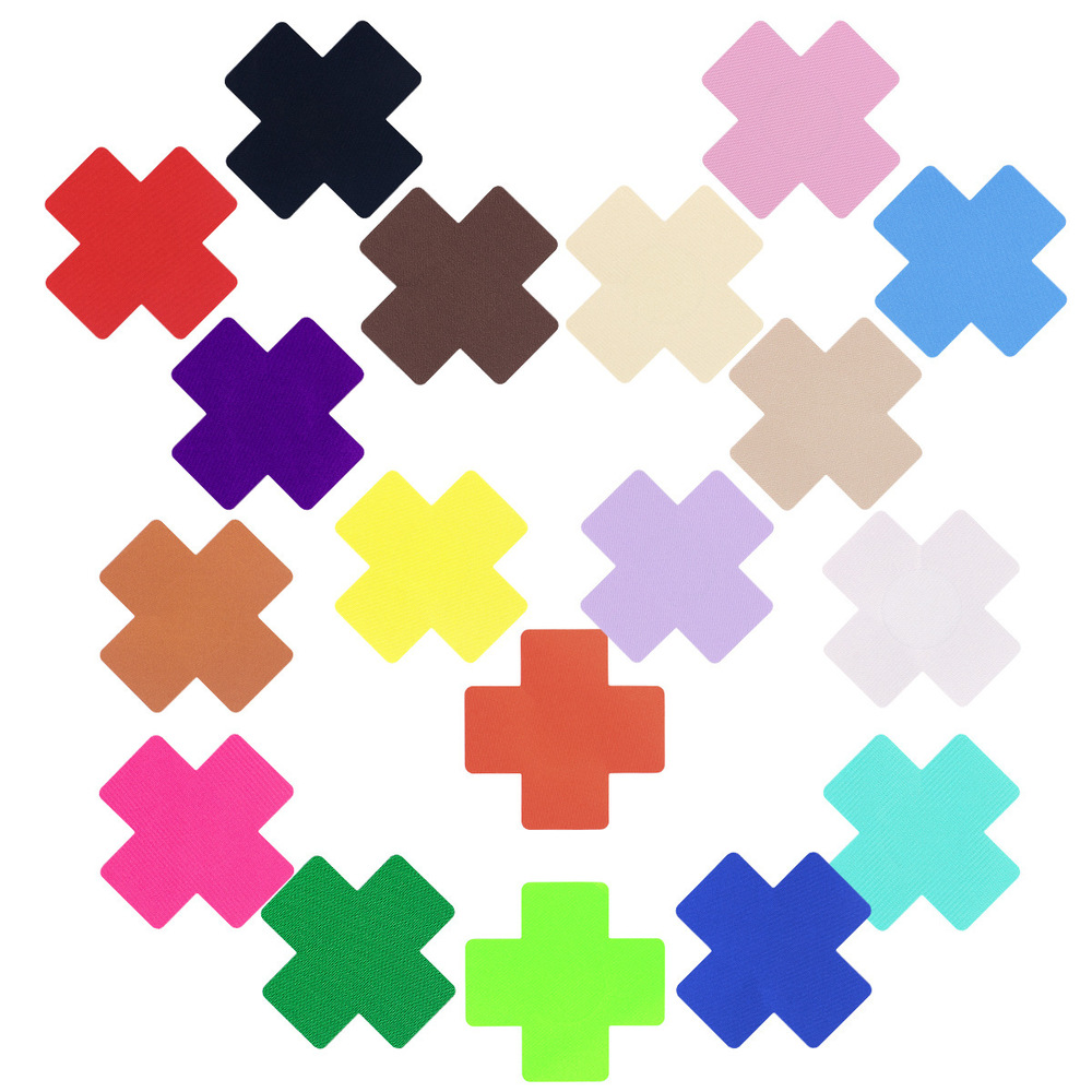 (image for) Cross Shape Self-adhesive Nipple Patches