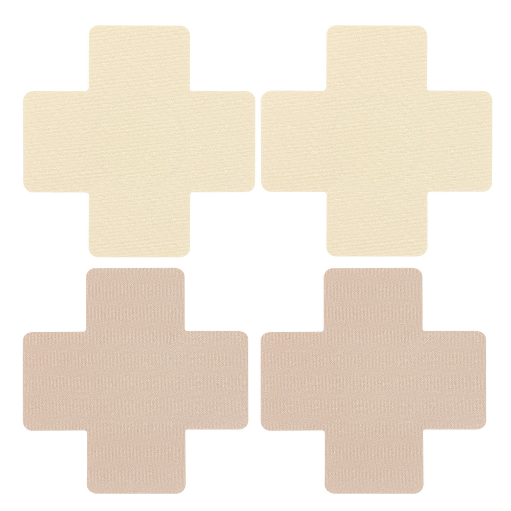 (image for) Cross Shape Self-adhesive Nipple Patches