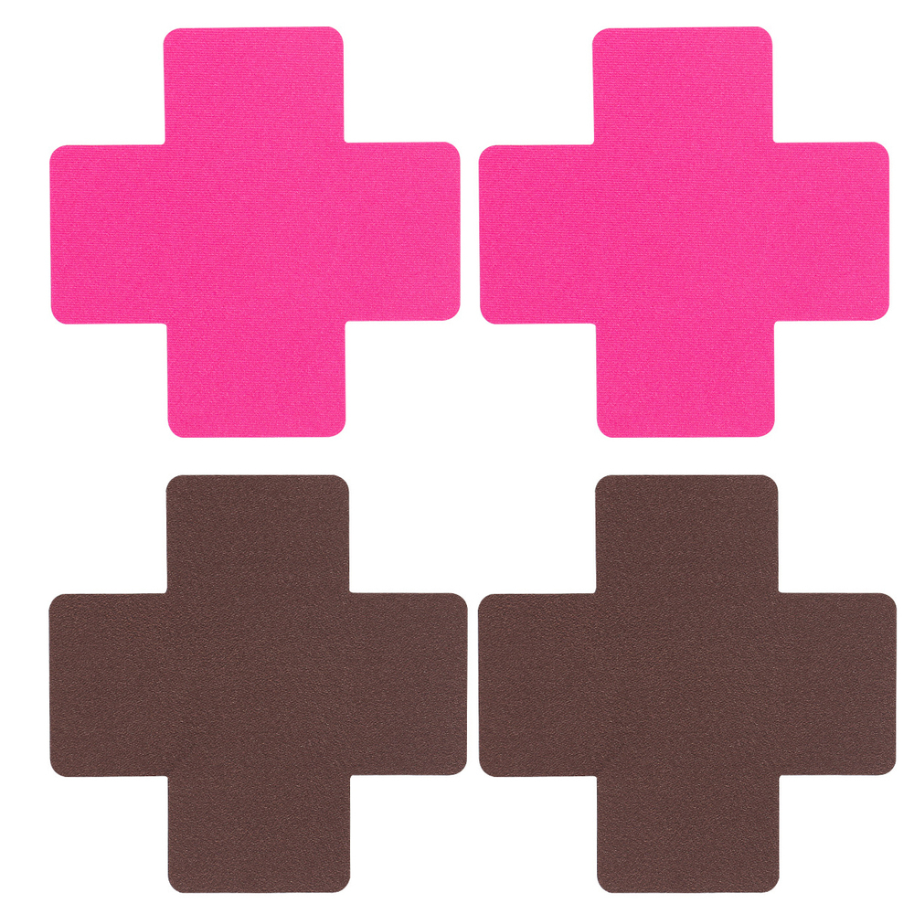 (image for) Cross Shape Self-adhesive Nipple Patches